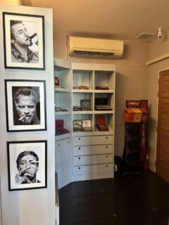 Phuket cigar shop with temperature and humidity controlled walk in humidor